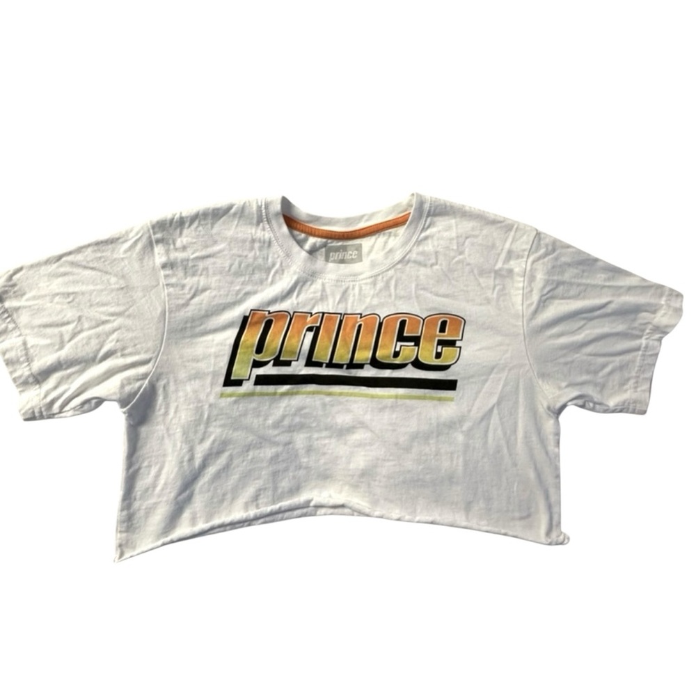 White Prince Cropped T-Shirt